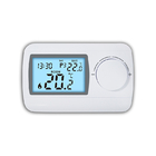 Wall Mounted ABS Plastic 7 Day Programmable Thermostat With Digital Display