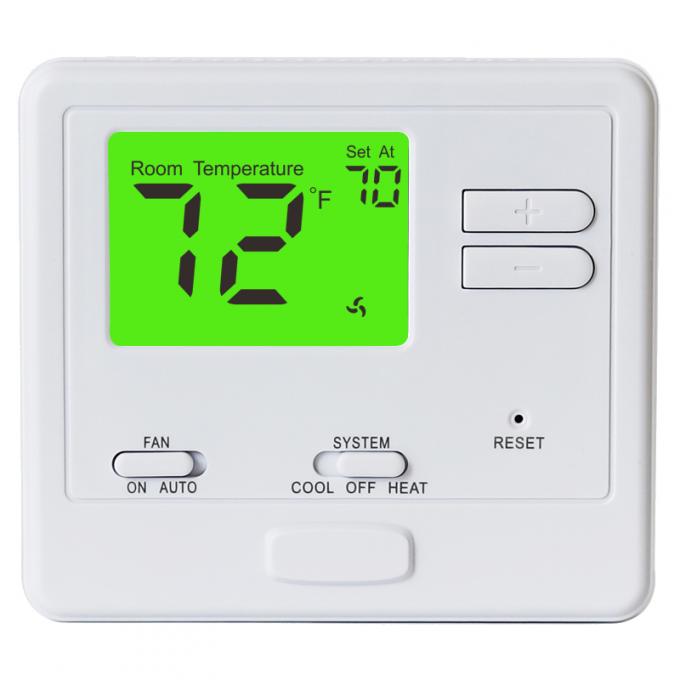 Não - termostato programável 24V do aquecimento Underfloor do FCU Digital com luminoso