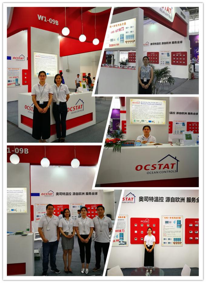 Não - termostato programável 24V do aquecimento Underfloor do FCU Digital com luminoso
