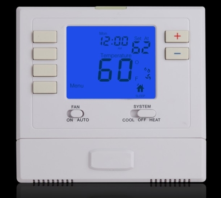 termostato programável sem fio de 7 dias, 1 calor 1 termostato fresco
