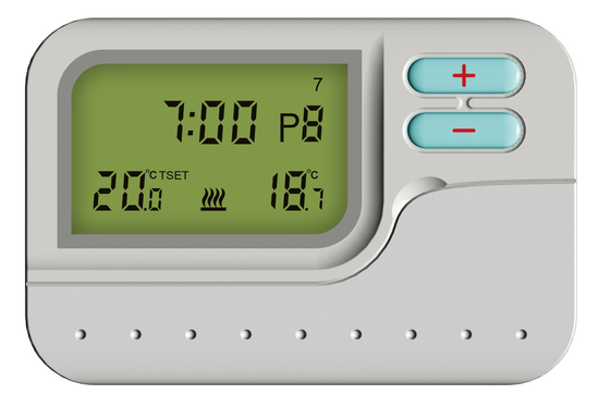 termostato programável de 5 - 2 dias, termostato da caldeira de água para a casa