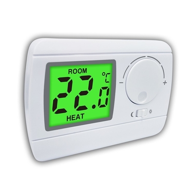 Controlador de temperatura branco RF Room Thermostat da caldeira de gás do ABS 220V Digitas