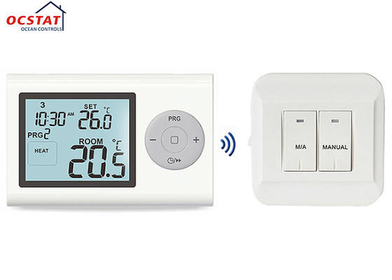 User-Friendly Programmable Electronic Room Thermostat for HEAT/COOL Style Energy-Saving