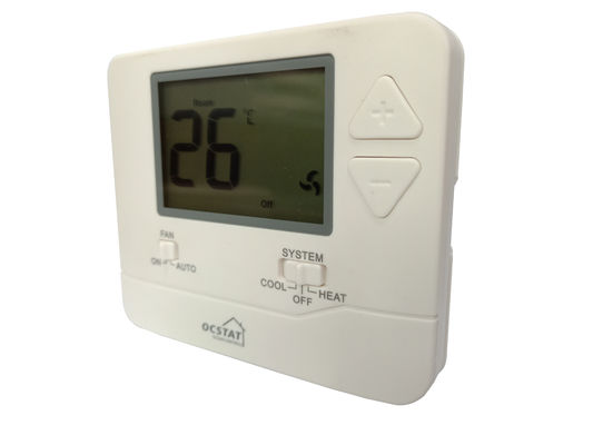 Smart HVAC Thermostat with Voice Control for Heating and Cooling Systems
