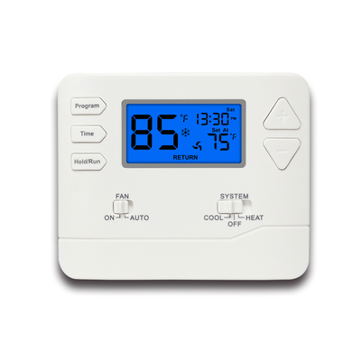 Smart HVAC Thermostat with 24VAC or Battery Power and ±1℉ Accuracy