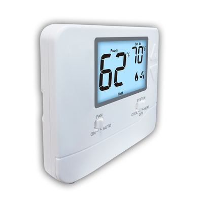 Flame Retardance ABS Display Accuracy ±1℉ under 68℉ Heating and Cooling Regulator for Commercial Applications