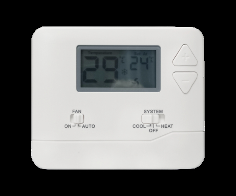Customizable HVAC Temperature Controller for Electric Or Gas Boilers with Configurable Features and Flame Retardance ABS
