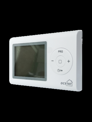 Anti-flammable ABS Housing Material HVAC Thermostat with 24VAC Or Battery Power Supply Heating And Cooling Control Mode