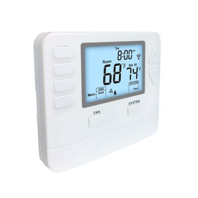 Riseem Large LCD Display Adjustable Thermostat WIFI TUYA Smart Control Made of ABS Material