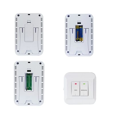 RF Simple Thermostat Wireless Non-Programmable Thermostat Temperature Control System Offering User Friendly Interface And HVAC Regulation
