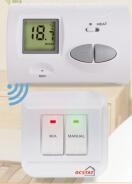 Termostato sem fio do termostato da sala/calor de Digitas somente para a caldeira de Combi