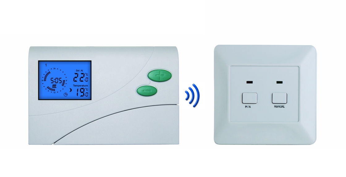 termostato sem fio da sala do RF do condicionamento de ar 230V para a caldeira RF de Combi