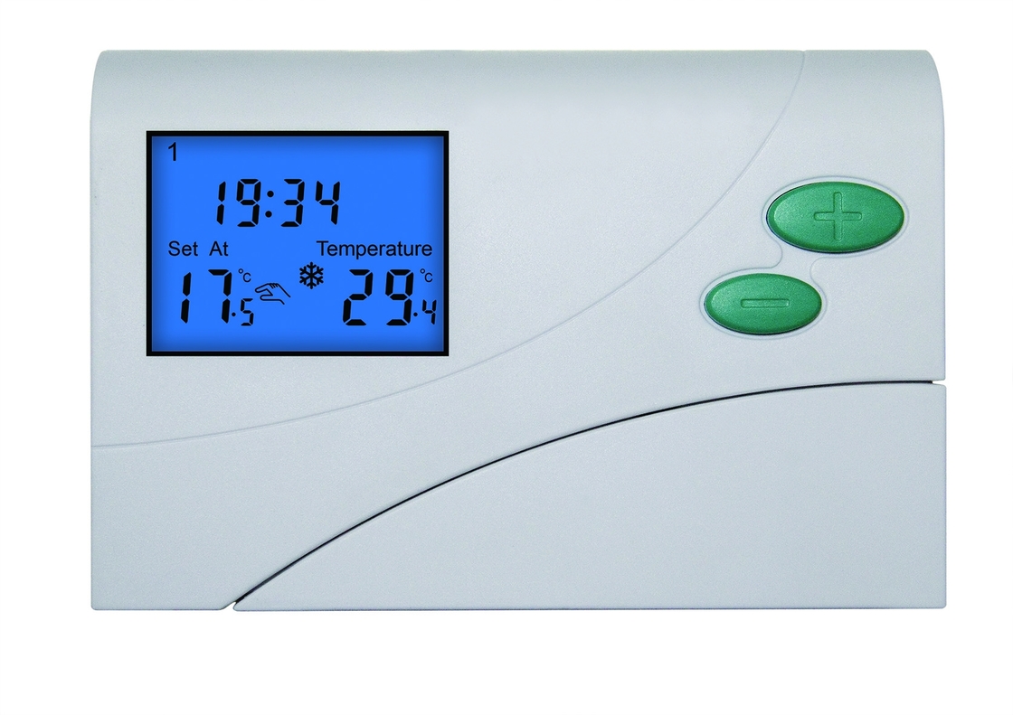 Termostato sem fio da sala do RF do calefator bonde da parede para o aquecimento de assoalho bonde RF