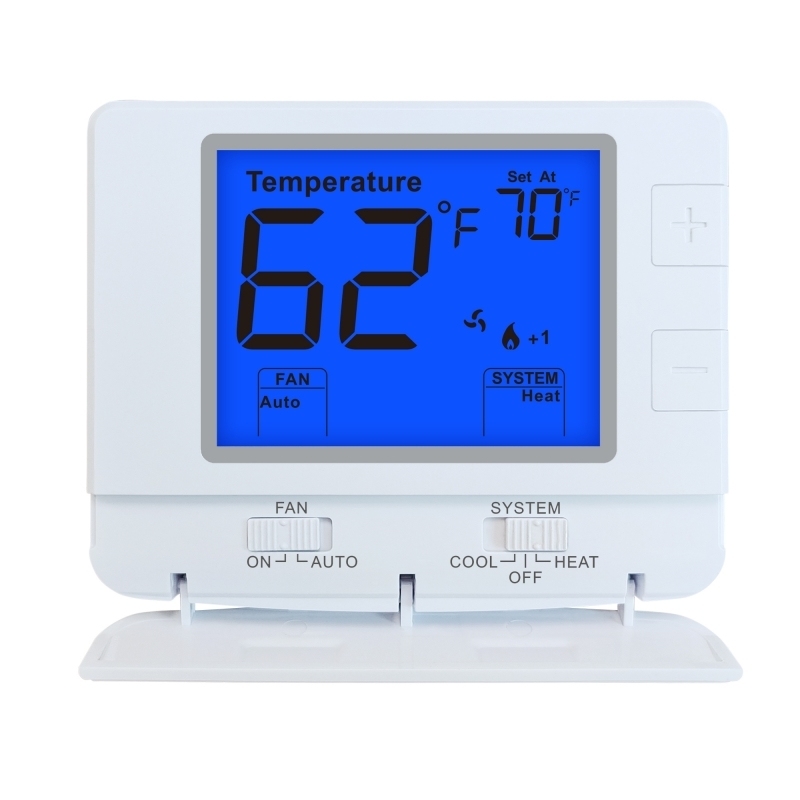 Riseem Non-programmable Adjustable Thermostat HVAC 5.58 Sq.in. Display Size for Quick Meal Preparation