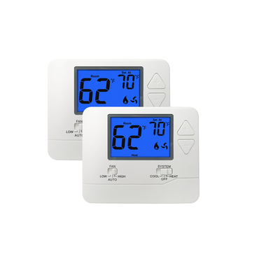 Riseem Doméstico 24V com fio PTAC Sala de aquecimento termostato não programável