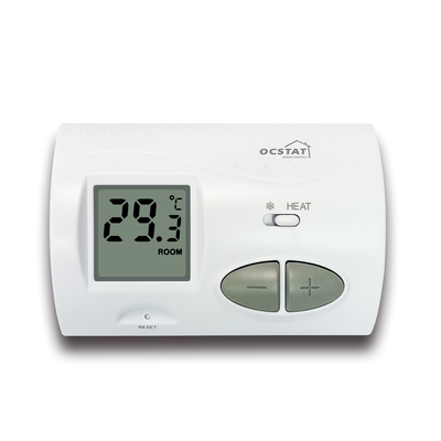 Único transmissor não programável/receptor do termostato ST3RF da sala da fase