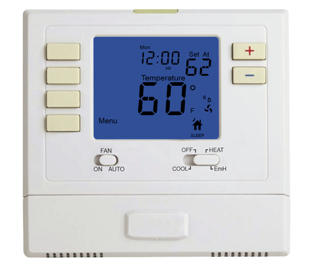 Calor prendido condicionamento de ar 1 do termostato 2 da sala de Digitas fresco