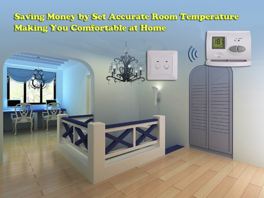 Termostato eletrônico do radiador, termostato do controlador de temperatura