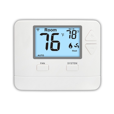Ar condicionado Riseem Smart WIFI Digital Termostato HVAC STN701W 24V ABS Branco