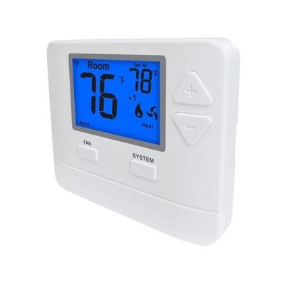 Riseem Digital não programável bomba de calor WiFi Smart HVAC TUYA termostato para ar condicionado