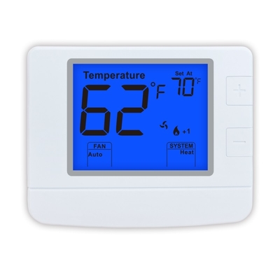 Riseem multi-estágio de ar condicionado para casa termostato não programável para sistema HVAC