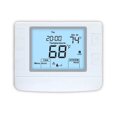 Riseem ABS 24V bomba de calor de casa com fio termostato IP20 não programável STN1320 24V bomba de calor de cor branca não programável termostato de casa ar condicionado termostato de sala de aquecimento