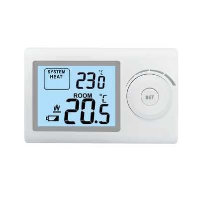 Riseem ABS Termostato não programável, Display LCD Ar condicionado Temperatura do quarto Termostato