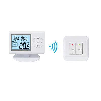 Riseem Digital 4 polegadas quadradas LCD Display Ar condicionado WIFI Quarto termostato Semanal Programável