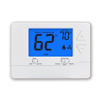 Riseem 24V Ajuste de calibração de temperatura de estágio único Termostato doméstico não programável