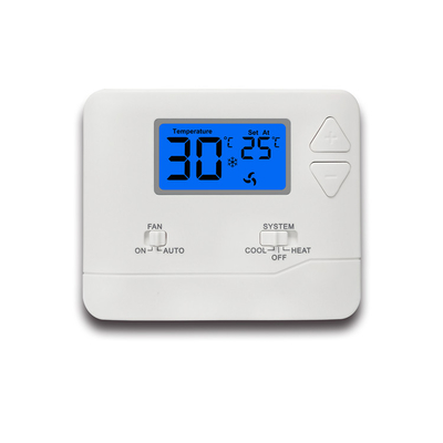 Riseem 24V Branco Cores Programação Digital Sala Doméstica Termostato Controle de Temperatura Para Peças de aquecimento