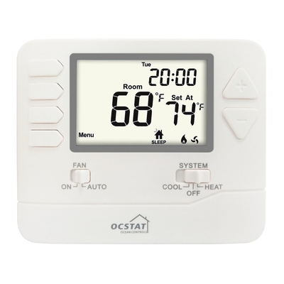 Riseem 230V Eletrônico 7 Dias Programável Home Termostato Luz de fundo azul Cor personalizada