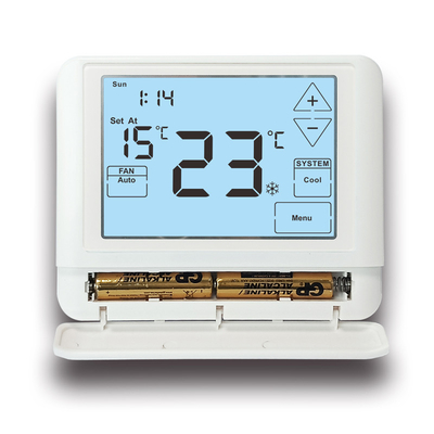 Fácil aquecimento Ar condicionado de quarto termostato de quarto programável