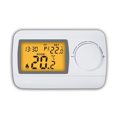 Riseem Smart Wired Room Termostato programável para caldeira a gás 5-35°C LCD Digital Display