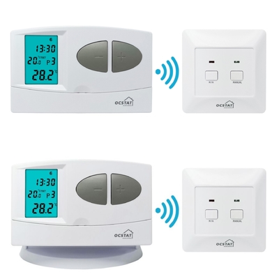 Riseem 868Mhz 7 Dia Caldeira ABS Programável Aquecimento por Chão Termostato de Sala Sem Fio