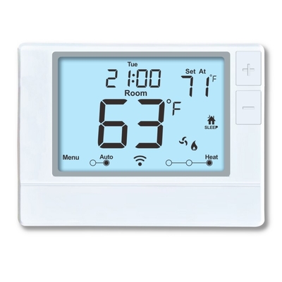 Riseem Controle de temperatura digital Controlador de ar condicionado central de termostato não programável