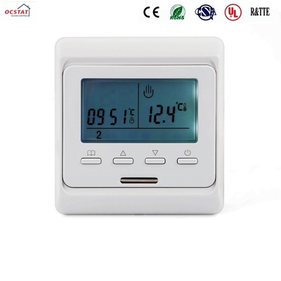 Controle de temperatura Sala de aquecimento de água subterrânea Termostato com fio 7 dias Programável