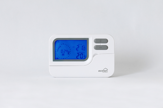 230VAC Controlador de temperatura interior Programável termostato de aquecimento por piso digital suporte configurações de cronograma de vários dias