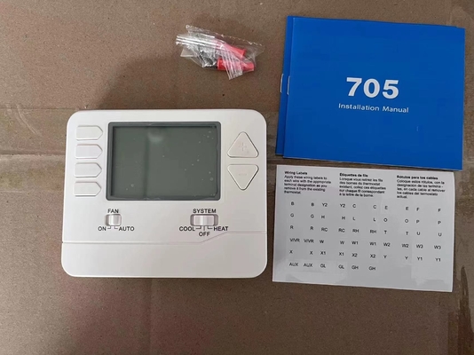 termostato programável da sala de Digitas da fonte de alimentação 24V com sistema de Heatig