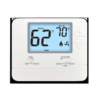 Termostato Digital para Quartos com Economia de Energia, Precisão de ±1°C e Função de Controle de Temperatura