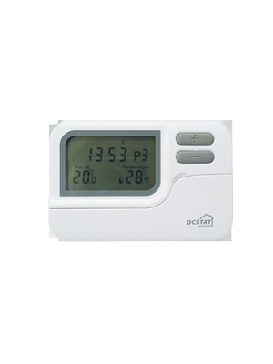 Termostato de quarto com fio ajustável para casa 0.5C Ajuste de temperatura ABS