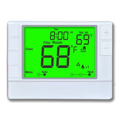 Termostato Não Programável Coiiwsei 2 Calor 1 Frio para Sistemas de Bomba de Calor Domésticos e Sistemas Convencionais de Estágio Único RTH721