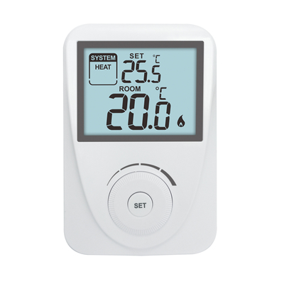 Riseem CE ABS Branco + Caldeira a Gás PC E Sala de Aquecimento Elétrico Termostato Não Programável Para Domicílio