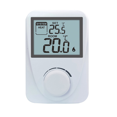 Riseem Termostato de aquecimento digital não programável em cores brancas ABS + material PC