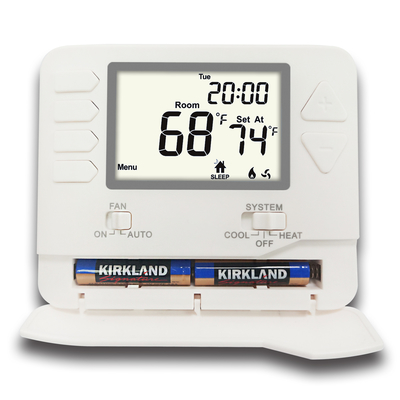 Riseem Sala Digital Programável Casa Termostato Luz de fundo Azul Economia de energia