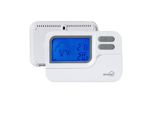 Riseem House Quarto de aquecimento por piso Termostato / RF sem fio Programável LED Quarto de temperatura termostato