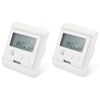 Termostato de calor eléctrico programável digital para ar condicionado CE UL