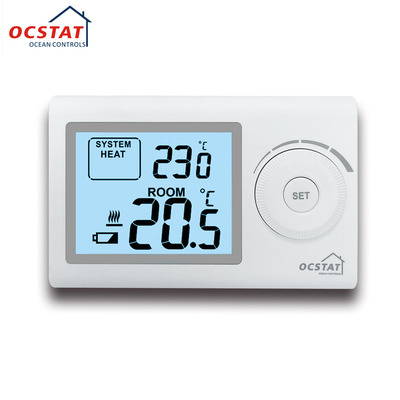 Riseem ABS LCD Display 230V Não programável aquecimento do quarto termostato doméstico