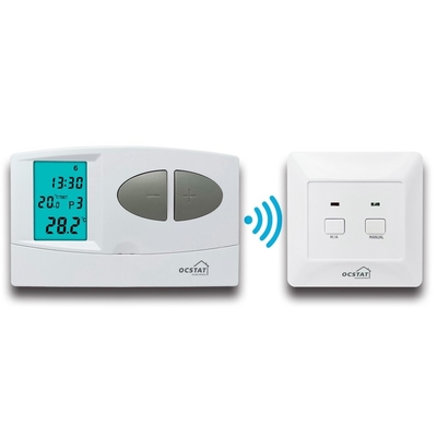 Riseem Termostato semanal ABS RF programável para aquecimento por piso