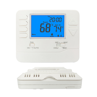 O PC LCD do ABS indica o termostato 24VAC da sala de Digitas