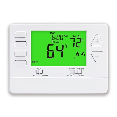 24VAC Calor não programável de bomba de aquecimento sala de aquecimento termostato de subida com sensor NTC